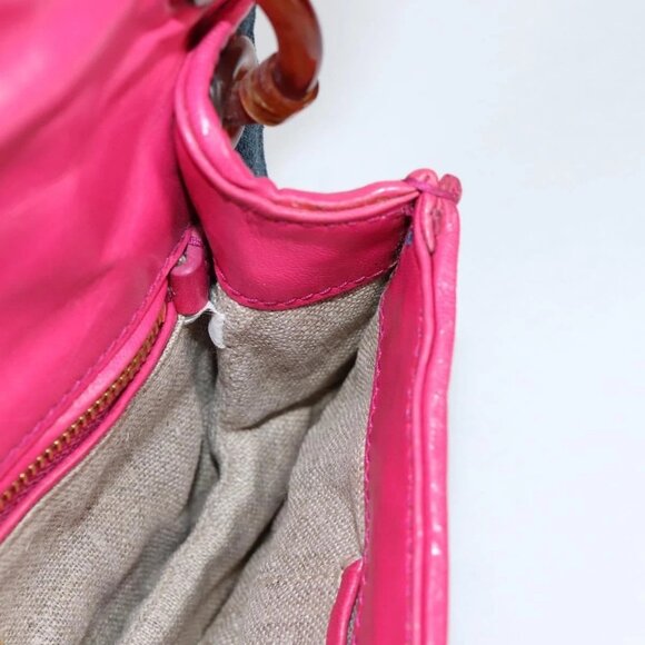 PRADA Shoulder Bag Denim Blue Auth 140894V - Picture 11 of 16